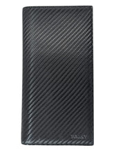 Load image into Gallery viewer, Bally Taliro 6214515 Black Grained Leather Continental Wallet MSRP $450