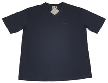 Load image into Gallery viewer, Bally 6301168 Men's Navy Blue Cotton V-Neck Logo T-Shirt MSRP $290