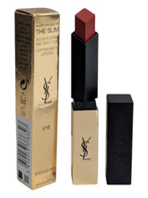 Load image into Gallery viewer, Yves Saint Laurent Rouge Pour Couture The Slim 416 Psychic Chili Lipstick MSRP $68