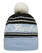 Load image into Gallery viewer, Bally 6302900 Poolside/Black Cashmere Switzerland Beanie MSRP$300