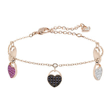 Load image into Gallery viewer, Swarovski Ginger 5472444 Rose Gold-Tone & Multicolor Crystal Plated Bracelet