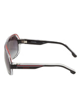 Load image into Gallery viewer, Carrera Speedway/N Men's Pilot Black Frame Grey Gradient 63-12-130 Sunglasses MSRP $180