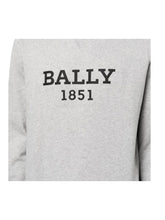 Load image into Gallery viewer, Bally 6303586 Men's Grey/Black Sweatshirt MSRP $474