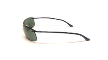 Load image into Gallery viewer, Ray-Ban RB3183 006/71 Matte Black Rectangle Green Classic 63-15-125