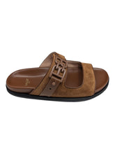 Load image into Gallery viewer, Bally Emma 6302480 Women's Cuero Suede Leather Sandals Size 4.5 MSRP $450