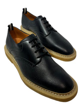 Load image into Gallery viewer, Bally Nek 6222929 Men's Black Perforated Deer Grained Leather MSRP $780