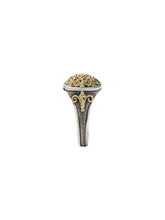 Load image into Gallery viewer, Konstantino Diamond Sterling Silver and 18K Gold Ring DKJ90-109 S7 MSRP $1070