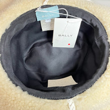 Load image into Gallery viewer, Bally 6302895 Bone Shearling Western Hat MSRP $990