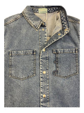 Load image into Gallery viewer, Bally 6302919 Men's Light Blue Denim Jacket Size L MSRP $1350