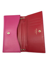 Load image into Gallery viewer, Salvatore Ferragamo Vara Women's 705292 Pink Wallet With Chain MSRP $795