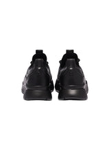 Load image into Gallery viewer, Bally Bikki 6234206 Men's Black Lamb Plain Leather Sneakers US 6 MSRP $560