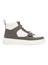 Load image into Gallery viewer, Bally Merryk 6301537 Men's Dark Mineral/White Leather Sneakers Size 11 MSRP $720