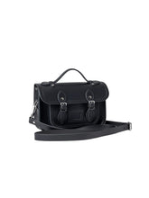 Load image into Gallery viewer, Cambridge Satchel MINNA1228MNI101 The Mini Black Leather CrossBody Bag MSRP $265