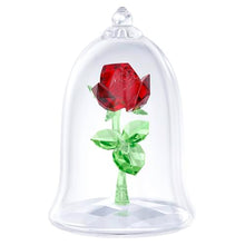 Load image into Gallery viewer, Swarovski Crystal Beauty and The Beast Enchanted Rose Figurine 5230478