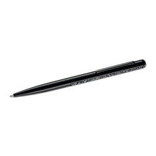 Load image into Gallery viewer, Swarovski Crystal Shimmer 5595667 Black Lacquered Ballpoint Pen MSRP $59