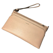 Load image into Gallery viewer, Bally Leddon 6219398 Ladies Nude Wrislet Clutch Calf Embossed MSRP $625