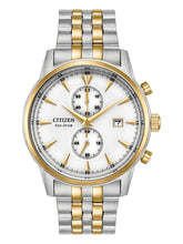 Load image into Gallery viewer, Citizen Corso CA7004-54A Men's Chronograph Two-Tone Bracelet 43mm Watch MSRP$395