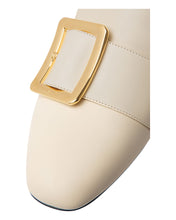 Load image into Gallery viewer, Bally Janelle 6225789 Women's Bone Calf Plain Leather Pumps Size 6.5 MSRP $800