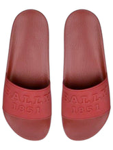Load image into Gallery viewer, Bally Slaim 6228390 Men's Bally Red Rubber Sandals Size 10 MSRP $295