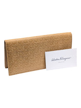Load image into Gallery viewer, Salvatore Ferragamo Gancini 609135 Golden Folding Wallet MSRP $329