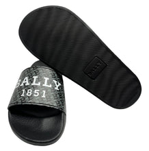 Load image into Gallery viewer, Bally Sabrio 6301209 Men's Multiantracite/Black Rubber Slide Sandals $249