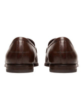 Load image into Gallery viewer, Bally Webb 6231397 Men's Coffee Calf Plain Leather Penny Loafers MSRP $770
