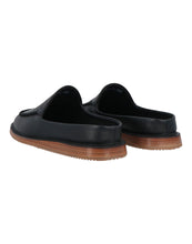 Load image into Gallery viewer, Bally Fosko 6303291 Black Calf Embossed Leather Mules & Clogs Size 13 MSRP $1130