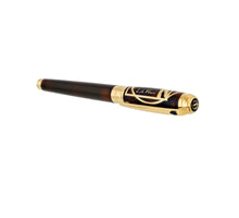 Load image into Gallery viewer, S.T. Dupont 412038L Line D Vitruvian Man Prestige Brown Rollerball Pen MSRP $1895