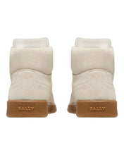 Load image into Gallery viewer, Bally Wiggles 6303321 Men's Dusty White Calf Suede High Top Sneakers MSRP $770
