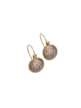 Load image into Gallery viewer, Konstantino Silver, 18k Gold & Pave Diamonds Earrings SKKJ327-130-109 MSRP $6980