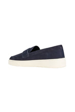 Load image into Gallery viewer, Bally Rayan 6308999 Men's Navy Blue Suede Penny Loafers MSRP $610