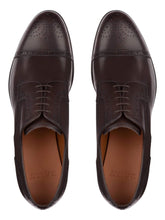 Load image into Gallery viewer, Bally Brooking 6234037 Men's Chocolate Leather Oxford Shoes MSRP $700