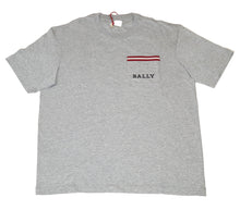 Load image into Gallery viewer, Bally 6233730 Men's Grey 100% Cotton Pocket T-Shirt MSRP $300