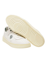 Load image into Gallery viewer, Bally Riweira-FO 6304693 White/Green Low-Top Leather Sneakers MSRP $650
