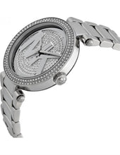 Load image into Gallery viewer, Michael Kors Parker MK5925 Women's Silver-Tone Quartz 39mm Watch MSRP $275