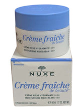 Load image into Gallery viewer, Nuxe Creme Fraiche De Beaute 48HR Moisturising Rich Cream 1.7oz/50ml Skin Care