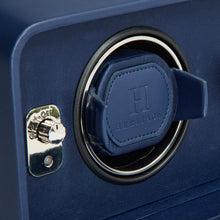 Load image into Gallery viewer, WOLF 452617 Windsor Heritage Navy Double Watch Winder MSRP $875
