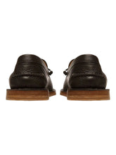 Load image into Gallery viewer, Bally Fogar 6303277 Men's Ebano Leather Loafers Size 12 MSRP $870