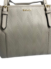 Load image into Gallery viewer, Bally Samirah 6232741 Ladies Caillou Bovine Split Embossed Tote Bag MSRP $870