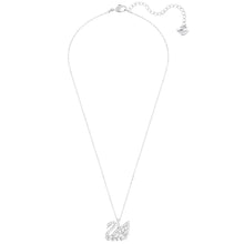 Load image into Gallery viewer, Swarovski Swan Lake 5259152 Women's White Crystal Pendant Necklace MSRP $189