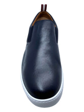 Load image into Gallery viewer, Bally Bently 6230475 Men's Ink Lamb Nappa Leather Sneakers MSRP $570