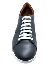 Load image into Gallery viewer, Bally Asher 6217401 Men's Dark Grey Calf Plain Leather Sneakers Size 6.5 MSRP $570