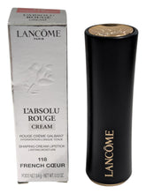 Load image into Gallery viewer, Lancome L'absolu Rouge Cream Lipstick #118 French Coeur MSRP $45