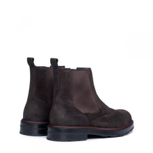 Load image into Gallery viewer, Bally Corad 6239751 Men's Ebano Bovine Suede Leather Chelsea Boots MSRP $767