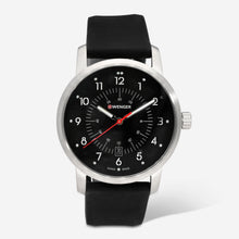 Load image into Gallery viewer, Wenger Swiss Army 01.1641.115 Avenue Black Dial Watch 42 mm MSRP $190