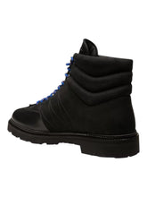 Load image into Gallery viewer, Bally Zeber 6228246 Men's Black Calf Plain Leather Boots Size 9 MSRP $750