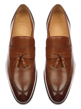 Load image into Gallery viewer, Bally Skenny 6303297 Men's Cuero Leather Loafers Size 10 MSRP $1260