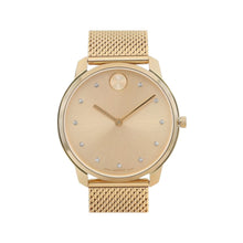 Load image into Gallery viewer, MOVADO BOLD Men's 3600903 Thin Gold Stainless Steel Quartz 42mm Watch MSRP $795