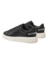 Load image into Gallery viewer, Bally Malya 6236583 Women's Black Calf Plain Sneakers Size 7.5 MSRP $586