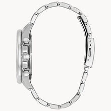 Load image into Gallery viewer, Citizen CA0349-51L Men's Brycen Chrono Blue Dial Bracelet 43 mm Watch MSRP $525